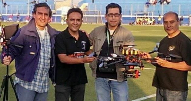 Candidato proyecta usar vehículos aéreos no tripulados para la seguridad ciudadana.