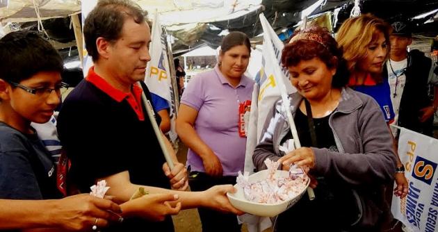 Victor Jaimes, candidato regional por Perú Patria Segura.