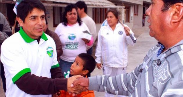 Candidato a la alcaldia de Nuevo Chimbote, Walter Soto, de Río Santa Caudaloso.(Foto: Oficina Prensa)