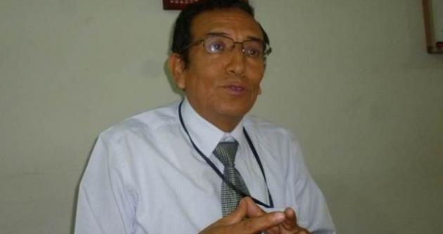 Economista chimbotano, Yuri Vivar Miranda.