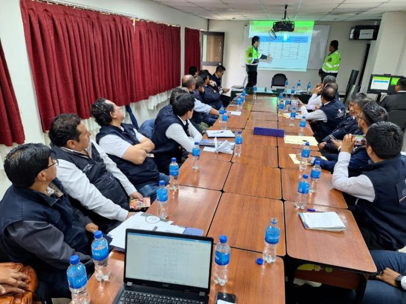 Áncash: jefes de ODPE coordinan acciones de seguridad para despliegue y repliegue del material electoral