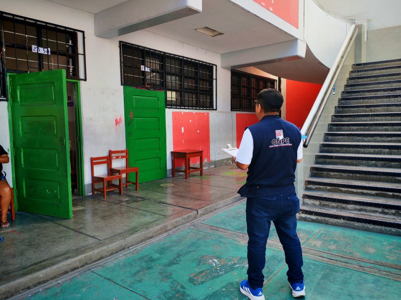 ODPE Santa realiza verificación de locales de votación en 20 distritos y 19 centros poblados