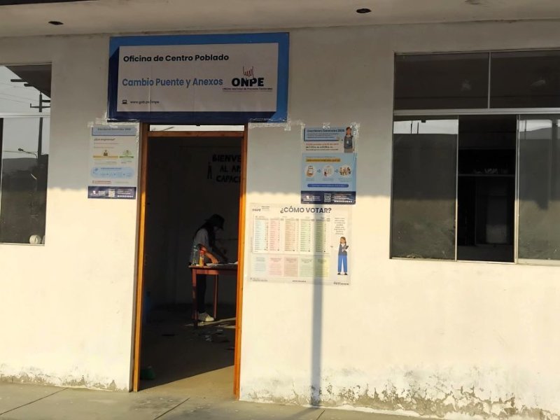 Áncash: más de 4 500 electores votarán por primera vez en nueve centros poblados