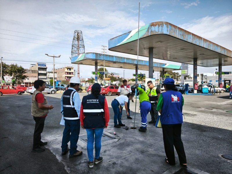 Chimbote: autoridades inspeccionan grifos para evitar posibles incrementos en precios del combustible