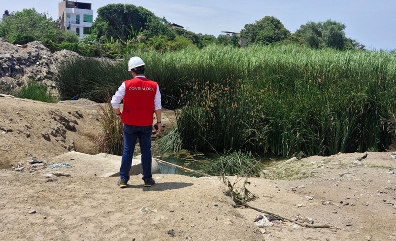 Contraloría alerta riesgos en liquidación de obra de sistema de drenaje que ejecuta la MPS por más de S/9 millones
