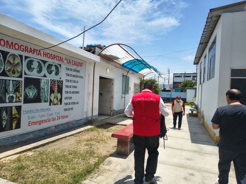 Contraloría advierte deficiencias en turnos médicos y servicios del hospital La Caleta de Chimbote