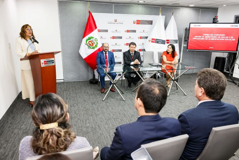 Titular del Midis: “Alimentos para escolares contarán con respaldo técnico del Minsa”