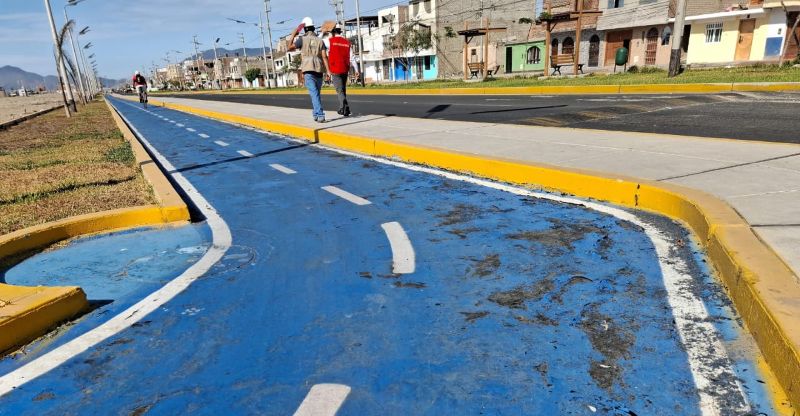 Advierten deficiencias en obras de avenidas Agraria y Central en Nuevo Chimbote
