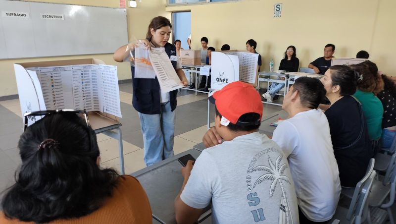 ONPE realizará el domingo 5 la segunda jornada de capacitación presencial de miembros de mesa