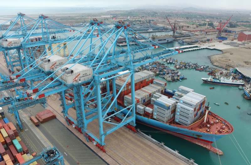 Movimiento de carga en puertos concesionados superó los 10,5 millones de toneladas en primer bimestre de 2026