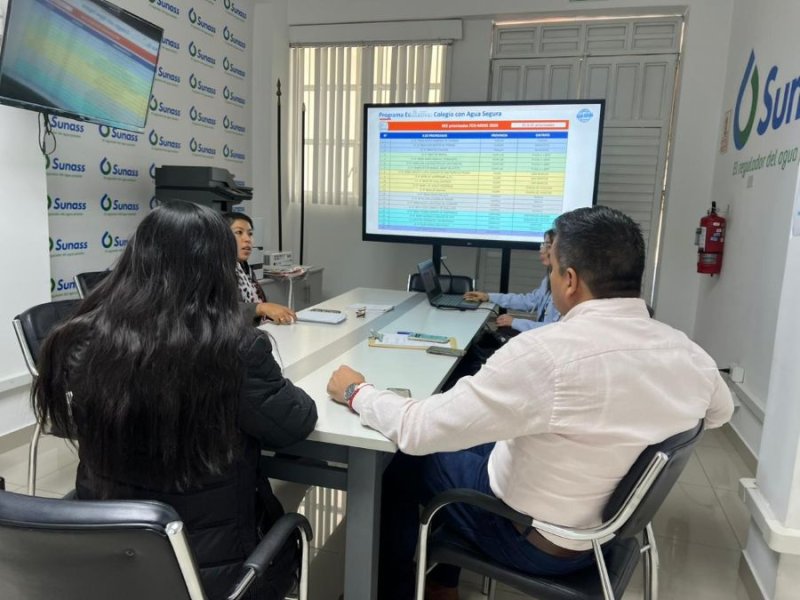 Áncash: Sunass fortalece cultura del agua potable con alianza estratégica que beneficiará a estudiantes, docentes y familias
