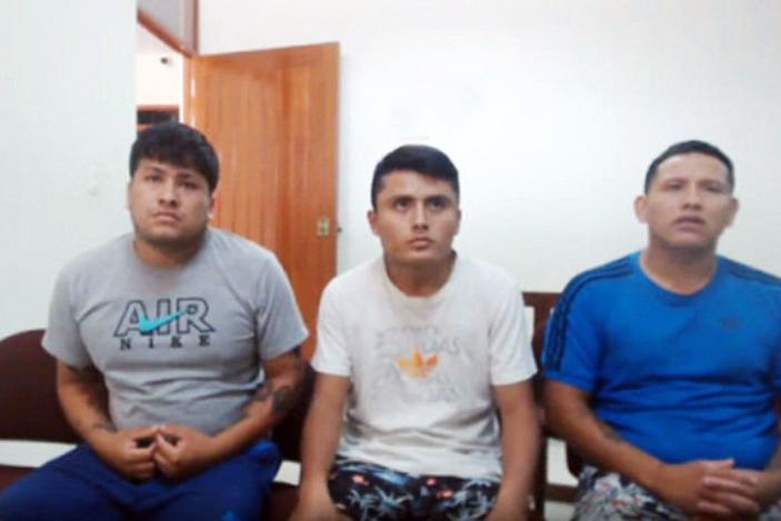 Confirman 8 años de prisión para sujetos detenidos con arma de fuego y municiones en Nuevo Chimbote