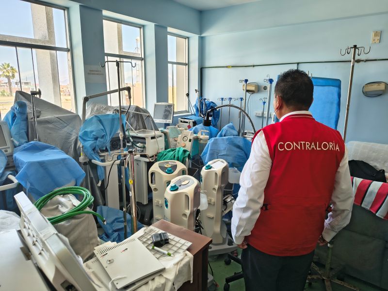 Alertan inoperatividad de equipos biomédicos y deficiencias en servicios críticos del Hospital Regional de Chimbote