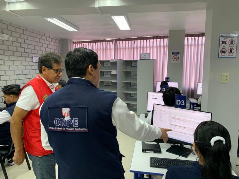 ODPE Santa realizó simulacro oficial del Sistema de Cómputo Electoral