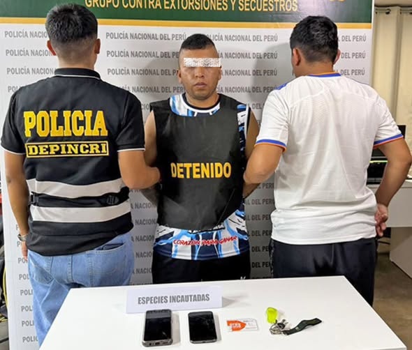 Unidad de Flagrancia de la Corte del Santa sentenció a extorsionador a más de 8 años de cárcel