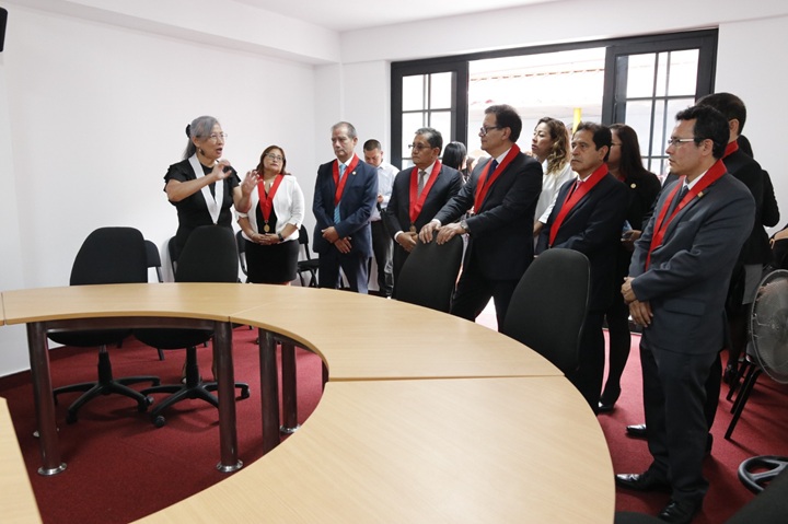 Juzgado del Santa resuelve en dos días, con la oralidad, procesos sobre tenencia y régimen de visitas