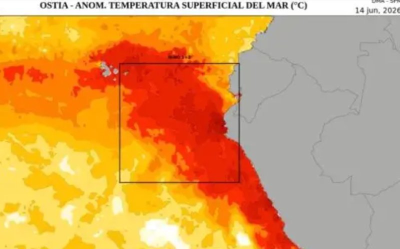 Niño Costero se intensifica y podría coincidir con El Niño global hasta el verano de 2027