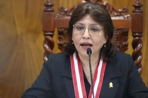 Congreso oficializa inhabilitación por 10 años contra exfiscal Delia Espinoza