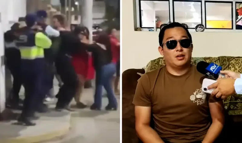 Joven invidente denuncia que policía lo golpeó tras chocar accidental en Nuevo Chimbote