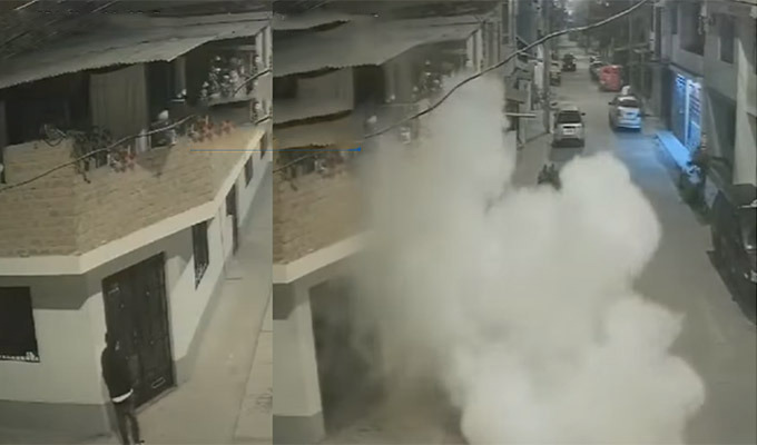 Nuevo Chimbote: detonan explosivo en vivienda de empresario
