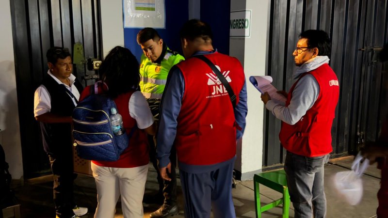 Áncash: Contraloría supervisó repliegue de material electoral de 664 mesas de sufragio en las 20 provincias de la región