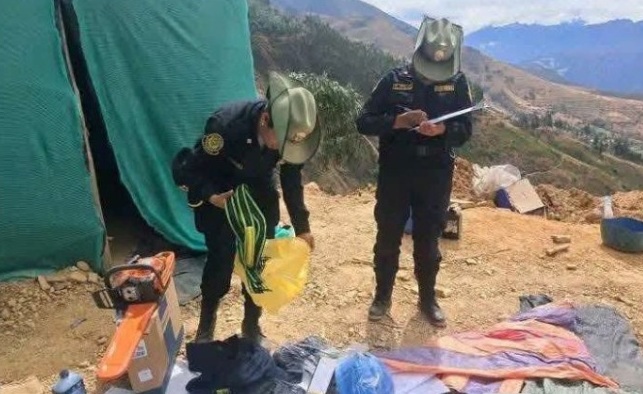 Áncash: más de una veintena de detenidos y S/ 3 millones en bienes por minería ilegal