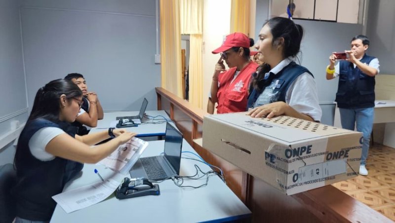 ONPE: concluye procesamiento de actas electorales al cien por ciento