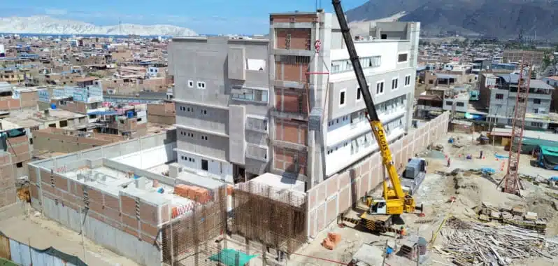 Obra del Hospital Progreso en Chimbote alcanza más del 68% de avance