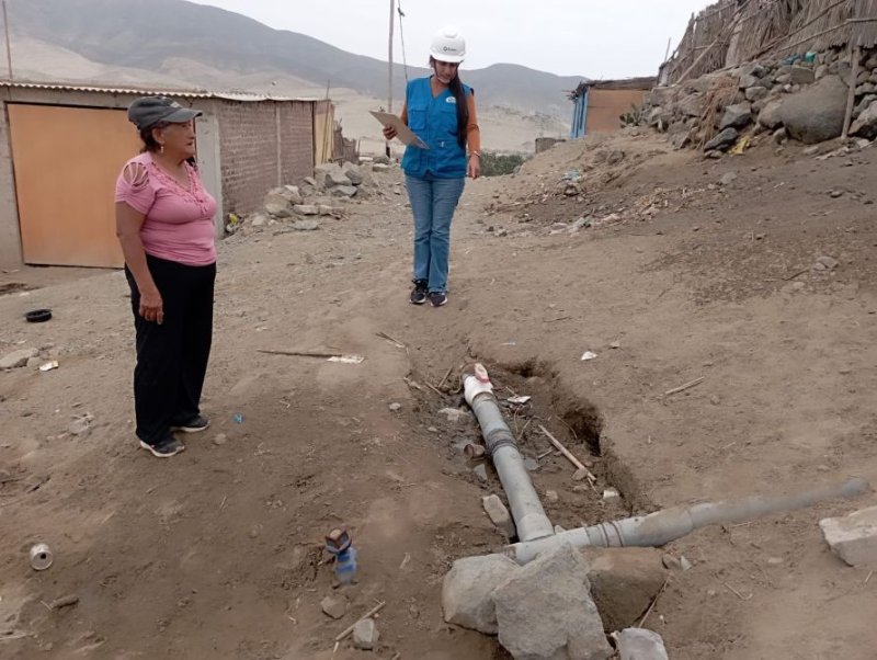Sunass verifica cumplimiento de mejoras en servicios de agua y saneamiento en localidades de Áncash