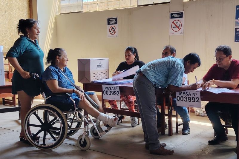 ODPE Huarmey garantiza el voto de más de 500 personas con discapacidad para las ERM 2026