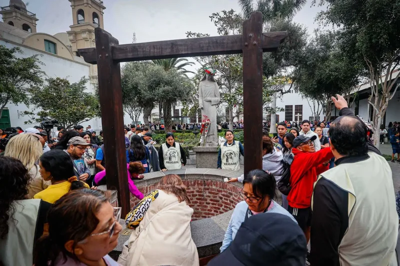 Santa Rosa de Lima: fe llena de devoción y tradiciones marcan la jornada de hoy en su santuario