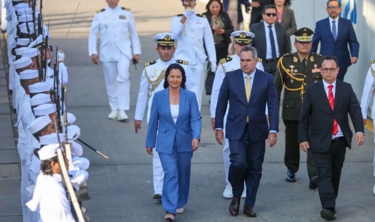 Presidenta Fujimori: BAP Chimbote fortalecerá presencia del Estado a lo largo del litoral peruano