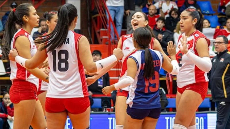 Perú venció 3 set a 1 a Filipinas y avanzó en el Mundial Femenino U17 de Voleibol