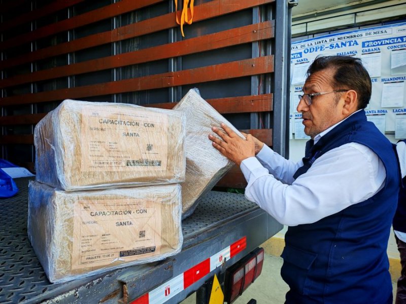 ODPE Santa recibe material para capacitar a actores electorales