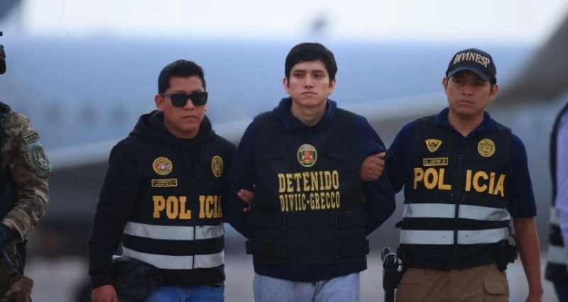 Cabecilla criminal de “Los Pulpos” llegó a Lima para responder ante la justicia peruana
