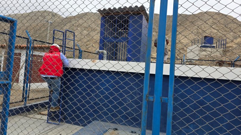 Contraloría advierte que Municipalidad de Huarmey no entregó obra de agua potable y alcantarillado a juntas de usuarios