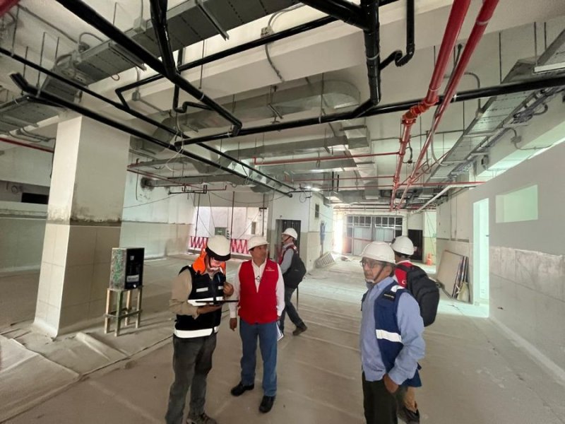 Contraloría alerta por baja ejecución del saldo de obra del hospital El Progreso en Chimbote