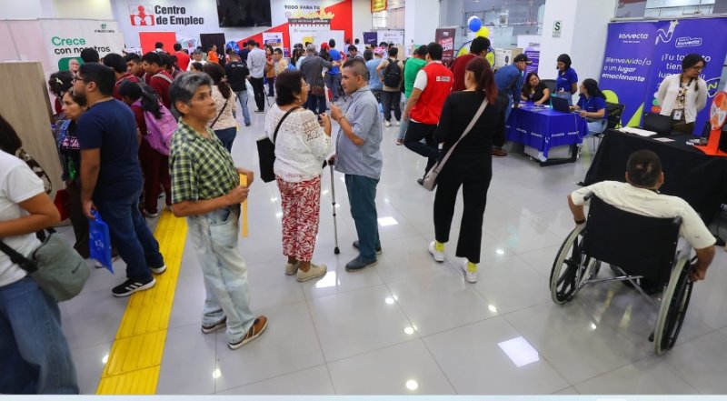 Ministerio de Trabajo impulsa la inclusión laboral con más de 300 vacantes para personas con discapacidad