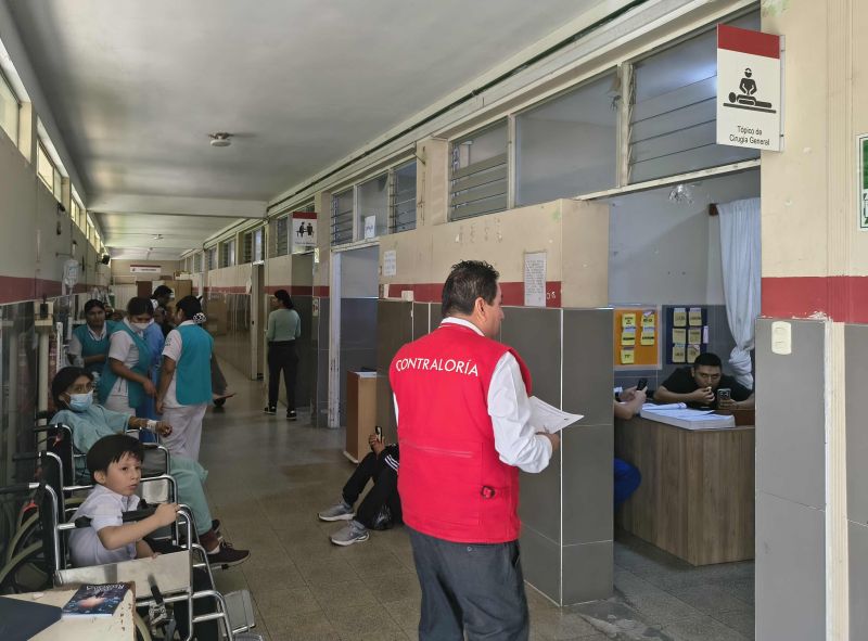 Chimbote: alertan deficiencias en diversos servicios del Hospital Regional Eleazar Guzmán Barrón