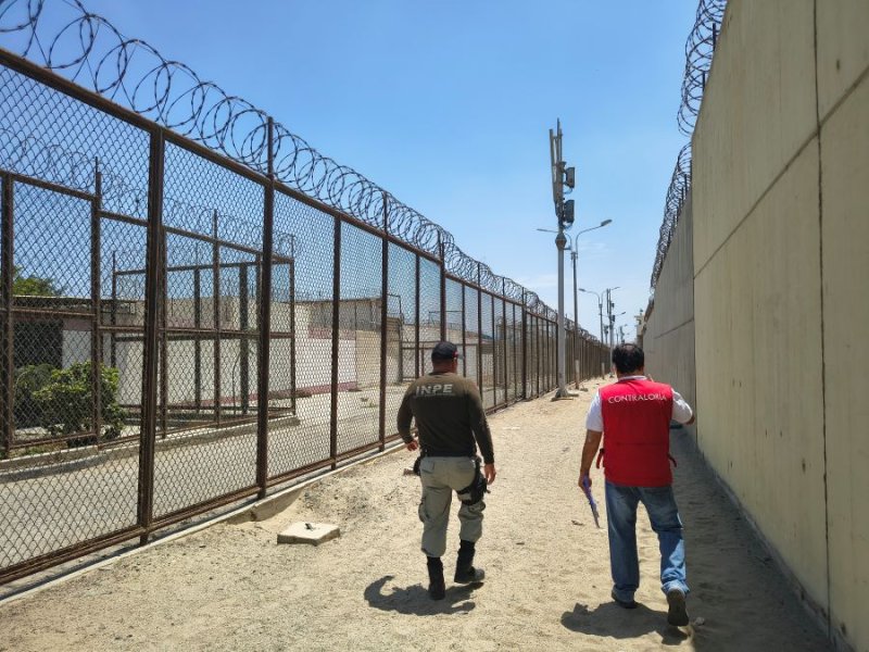 Contraloría advierte deficiencias en seguridad del penal de Chimbote