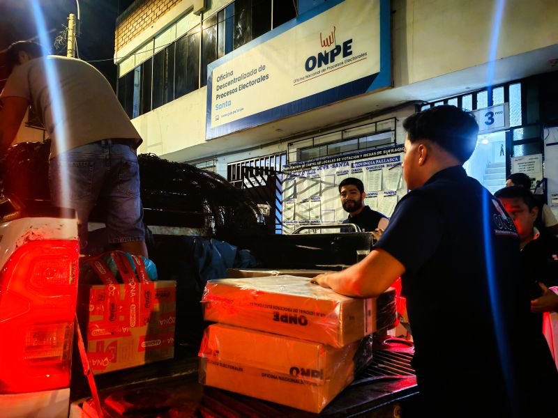 ODPE Santa despliega material electoral a 125 locales de votación