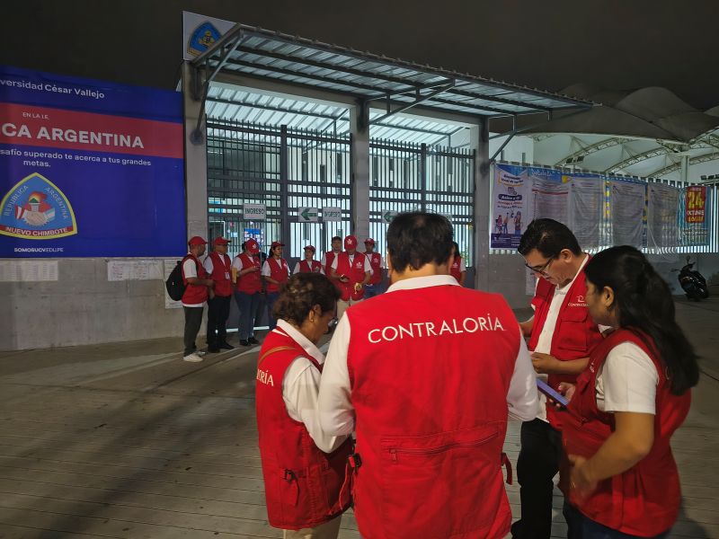 Contraloría vigila proceso electoral y alerta demora en instalación de mesas de sufragio