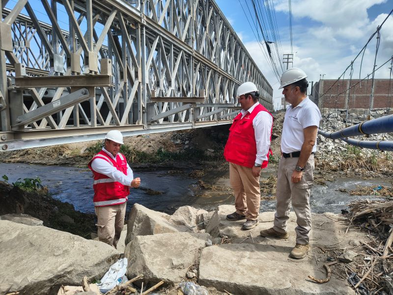 Alertan riesgos en cuatro puentes que forman parte de la Panamericana Norte