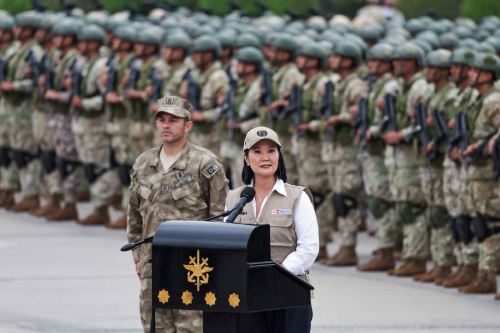 Presidenta Fujimori anuncia creación Comando Unificado para enfrentar y derrotar a la delincuencia