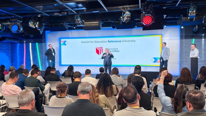 UCV se convierte en la primera universidad de referencia de Google en IA en Perú