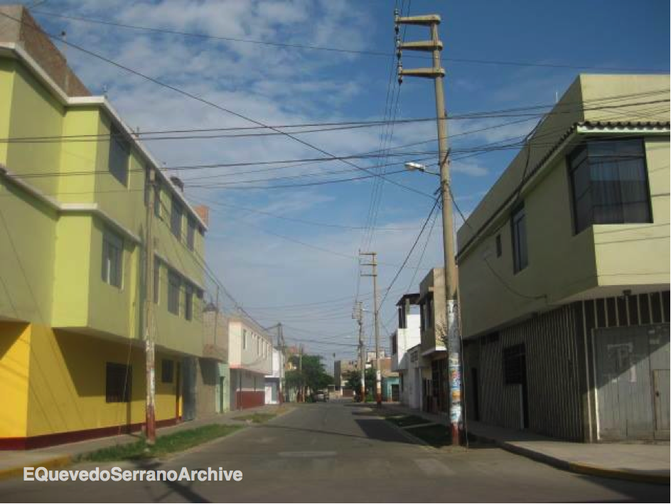 El Jirón Unión del Barrio San Isidro en Chimbote