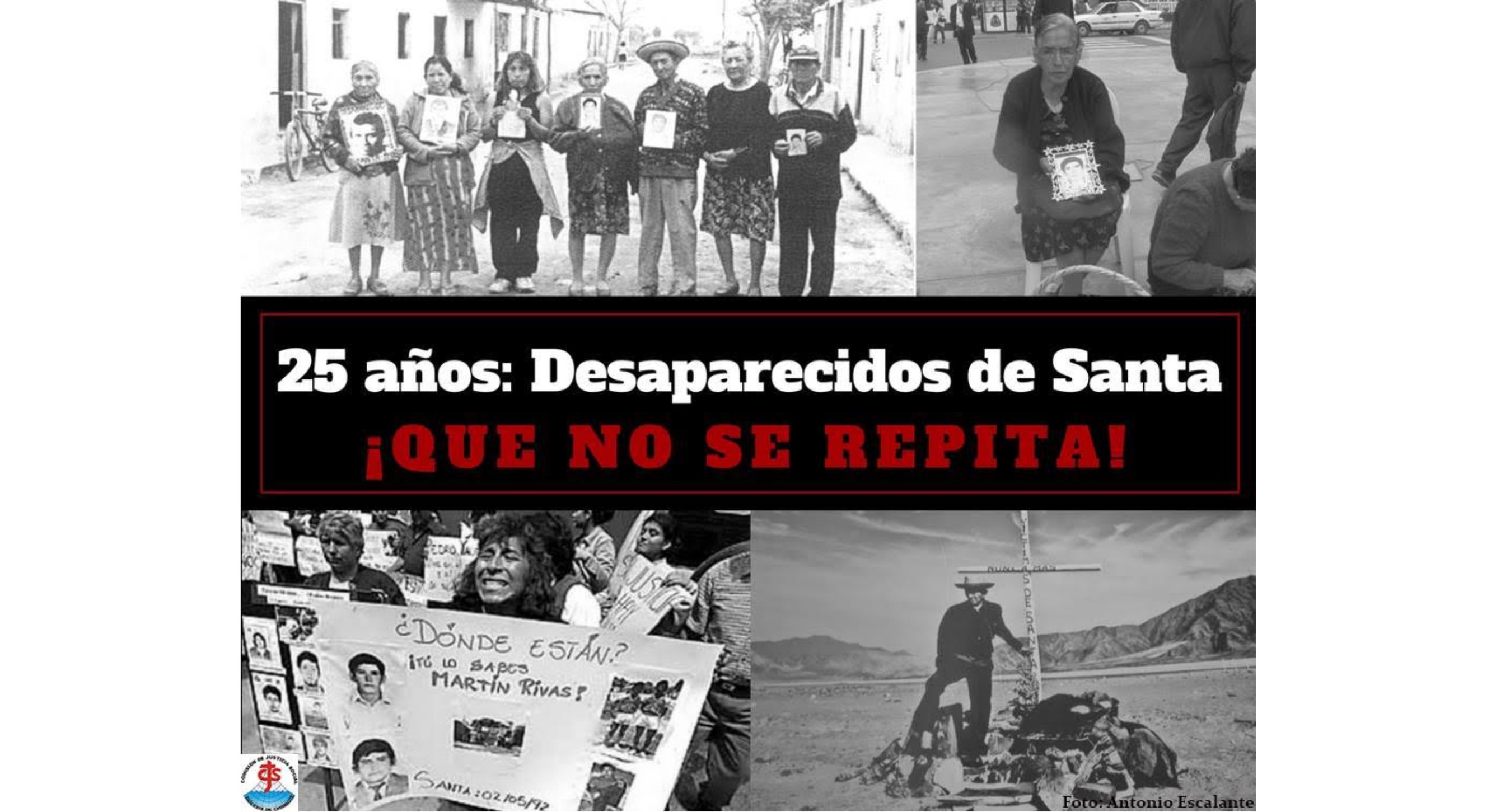 ¡Desaparecidos nunca más! A los 25 años del caso Santa