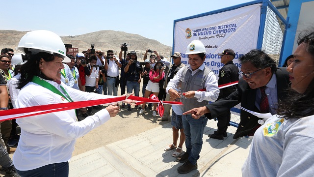 Moderno relleno sanitario y planta de residuos es inaugurado en Nuevo Chimbote
