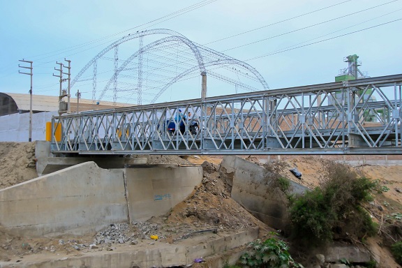 Instalan 12 puentes en la provincia del Santa para mejorar tránsito de vehículos