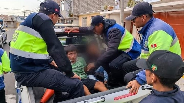 Intervienen a presuntos robacasas entre ellos un menor de edad